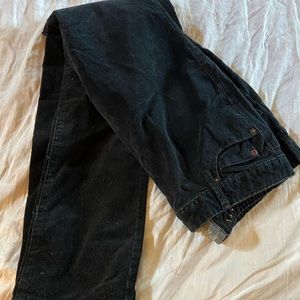 Converse One Star Black Micro Corduroy Pants